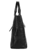 Cluty Handtasche echt Leder in schwarz