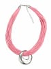 collezione alessandro Kurze Kette " Evora " in rosa