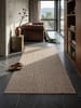 KADIMA DESIGN Läufer Geometrisch flachgewebt pflegeleicht Wohnzimmer Flur Esszimmer in Natur