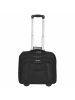 D&N Business - 2-Rollen Businesstrolley 43 cm Polyester (schwarz) in schwarz