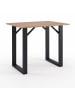 VCM  Holz Bartisch Stehtisch Tisch Tresen Xona 138x80 cm in Schwarz / Sonoma-Eiche