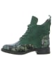 Artiker Schnürstiefelette in grün