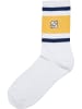 Urban Classics Socken in spaceblue/californiayellow/wht