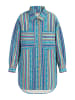 IZIA Damen Hemdjacke in Mehrfarbig Blau
