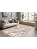 Teppich Boss Kurzflor Teppich Carolin 125 Silber / Beige - Silber / Beige