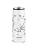 Mr. & Mrs. Panda Trinkflasche Bär Morgenkaffee ohne Spruch in Weiß