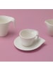 Villeroy & Boch 6er Set Kaffeeuntertassen Flow 18 x 15 cm in weiß
