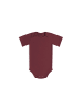 Sämann Baby Body aus 100% Bio-Baumwolle Schlupfbody kurzarm gerippt Raspberry