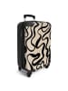 NoBoringSuitCases Suitcase, Handgepäck, Koffer, Reisekoffer Abstrakte Wellen
