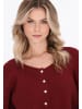 DreiMaster Women Cardigan in burgundy