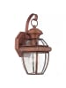 Licht-Erlebnisse Außen Wandlampe (B)17.8 x (L)17.8 x (H)31 cm in Kupfer Antik