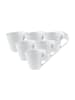 Villeroy & Boch 6er Set Espressotassen NewWave Caffè 80 ml weiß in weiß
