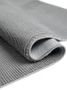KADIMA DESIGN KASOS Kurzflorteppich Grau 160x230 Geometrisch Polyester Waschbar in Grau