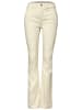 Street One Bootcut-Hose in ecru in Ecru Washed