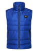 Rusty Neal Warme Herren Winter-Steppweste Outdoor Freizeitweste in Indigo