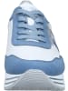 remonte Schnürschuhe in bleu/weiss/silver/weiss