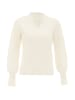 VIRITA Women Strickpullover in Wollweiss