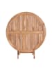 ebuy24 Gartentisch Oline Holz 100 x 100 cm