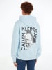 CALVIN KLEIN JEANS Sweatshirt in keepsake blue