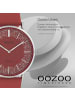 Oozoo Armbanduhr Oozoo Vintage Series rot groß (ca. 40mm)