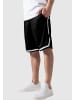 Urban Classics Mesh-Shorts in schwarz