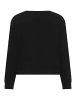 Laura Scott Sweatshirt in Schwarz und Weiß