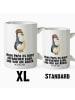 Mr. & Mrs. Panda Kaffeebecher Wenn Papa es nicht reparieren kann... in Weiß