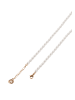 Usha Women Necklace in Rose Gold White