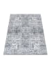 KADIMA DESIGN Waschbarer Teppich waschmaschinenwaschbar Vintage Küche, Flur in Grau