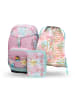 BAAGL 3-tlg. Set: Schulrucksack Airy Plus in Blau Sunset