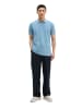 Marc O'Polo Poloshirt Piqué shaped  garment-dyed in Blue Dawn