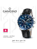Candino Chronograph-Armbanduhr Candino Sport schwarz groß (ca. 45mm)