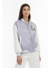 myMo Damen Collegejacke in Helllavendel
