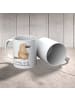 Mr. & Mrs. Panda Kaffeetasse Schnabeltier Mut mit Spruch in Weiß