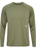 Hummel T-Shirt Hmlpulse Herren in DEEP LICHEN GREEN