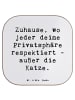 Mr. & Mrs. Panda Getränkeuntersetzer Spruch Geborgenheit im Zuha... in Weiß