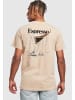 Mister Tee Mister Tee Herren Espresso M Club Tee in sand