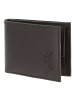 oxmox Leather Geldbörse RFID Schutz Leder 11 cm braun-lizard