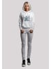 F4NT4STIC Hoodie Skelett spielt Gitarre, Musik, Liebe in weiß