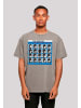 F4NT4STIC Oversize T-Shirt The Beatles Retro in Asphalt