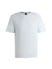 BOSS Waffle T-Shirt in Weiß