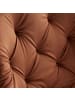 Homestyle4u Polsterstuhl 2er Set mit Armlehne in Braun