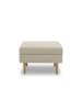58 aufm Kessel GARTENLOUNGE Hocker Braelyn 70x46x60 mit Outdoorbezug in sand