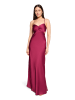 Vera Mont Cocktailkleid mit Cut-Outs in Dark Fuchsia