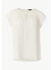 comma Bluse in 0120_weiß