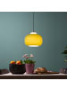 Brilliant Blop Pendelleuchte 30cm grün Glas/Metall 1x A60, E27, 60 W, Geeignet