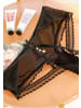 PETITE FLEUR GOLD Panty-Ouvert in schwarz