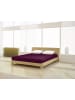 Mr.Sandman Spannbetttuch Jersey classic 180 - 200 x 200 cm in aubergine