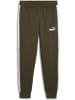 Puma Sporthose "POWER Colorblock Sweatpants FL cl" in Grün