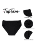 TupTam 10er- Set Slips in schwarz